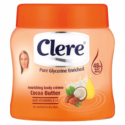 Clere Body Cream Cocoa Butter   